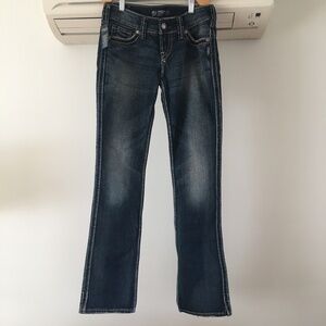 Silver Jeans McKenzie slim straight leg sz 28/34 NWOT